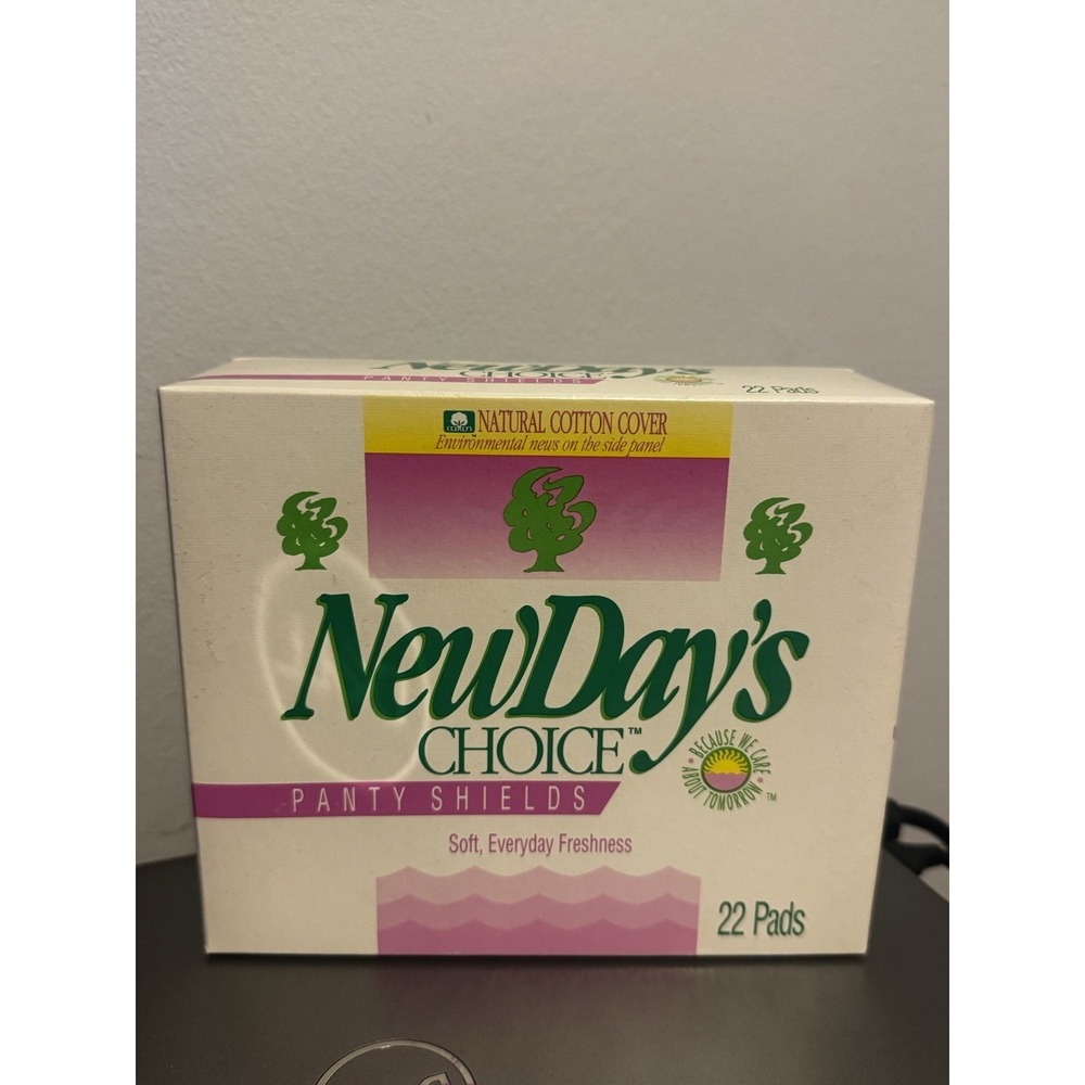 Vintage Box Of Women's New Day's Choice‎ Cotton Cover Pads 22 Count NEW Prop